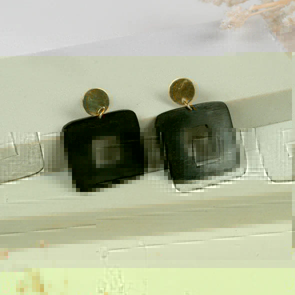 Ukumbusho Earrings BLACK