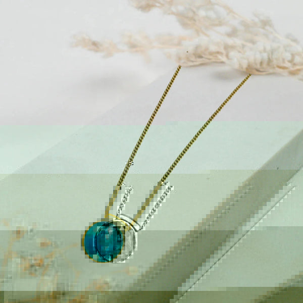 Kioo Necklace BLUE