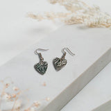 Kiungo Heart Earrings